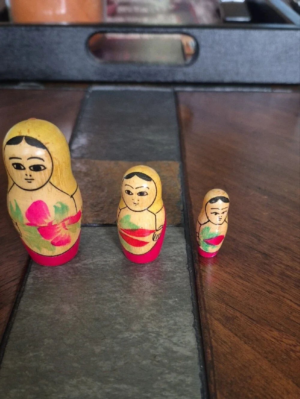 Hand-Painted Wooden Matryoshka Nesting Dolls